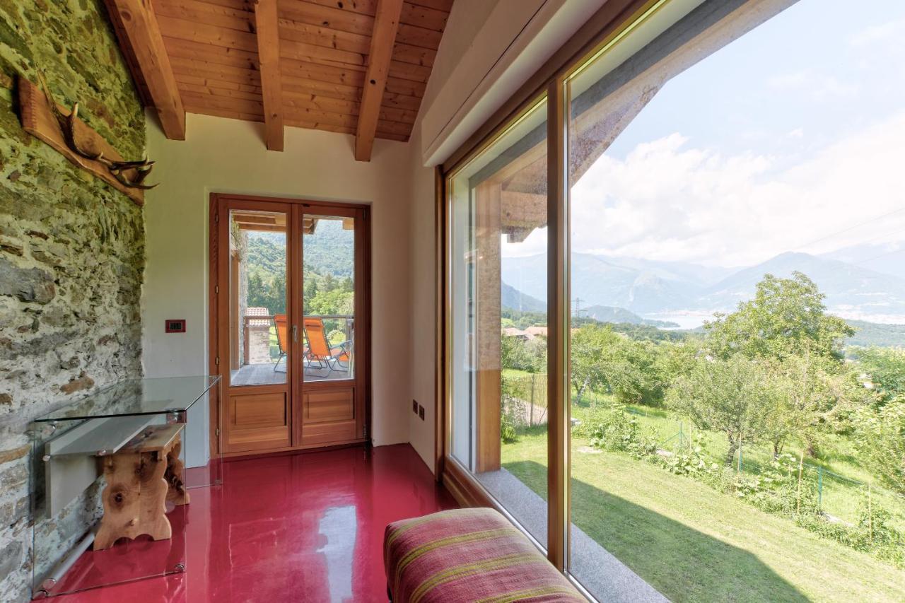 Chalet Con Piscina E Vista Panoramica Colico Εξωτερικό φωτογραφία