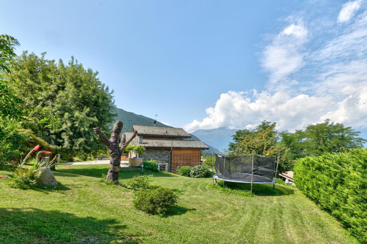 Chalet Con Piscina E Vista Panoramica Colico Εξωτερικό φωτογραφία